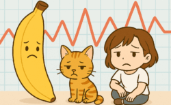 バナナは太る？レジスタントスターチ？境界型が久しぶりに血糖値を測定した