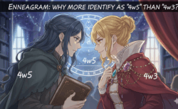 エニアグラム：なぜ「4w3」より「4w5」と自認する人が多いのか？