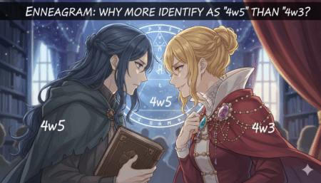 エニアグラム：なぜ「4w3」より「4w5」と自認する人が多いのか？